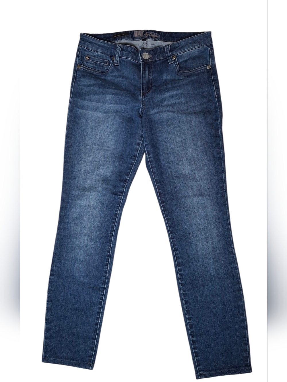 Kut from the Kloth VIV Toothpick Skinny Blue Jeans Women's Size 8